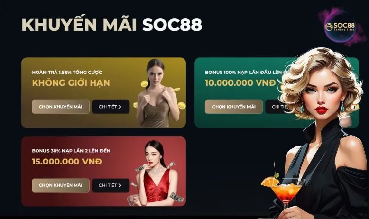 Cá cược hấp dẫn với hàng ngàn ưu đãi khủng 