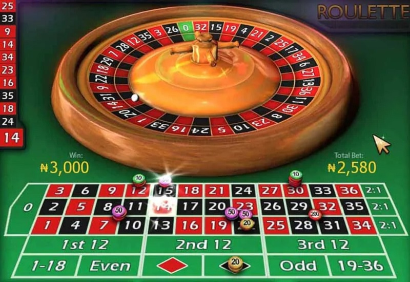 Một bàn game bài Roulette Soc88 có các ô cược gì ?